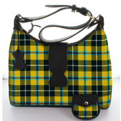 Handbag, Purse, Islay Shoulder Bag, Cornish Tartan